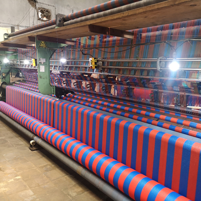 온라인 지원 및 제품을 위한 110인치 작업 폭 HDPE 플라스틱 녹색 정원 햇빛 가리개 그물 워프 편직기