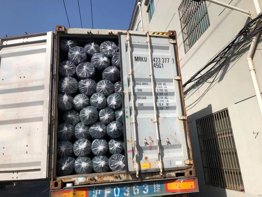 12000KG HDPE 차광망 제조용 고생산 모노필라멘트 차광망 워프 편직기